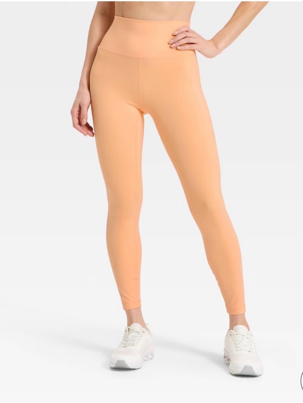 Super Flex Ultra High-Waist Pocketed Leggings in Melon Orange